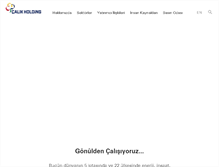 Tablet Screenshot of calik.com